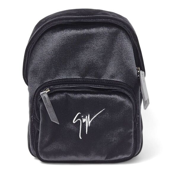 Giuseppe Zanotti Kilo XS Mini Backpack - Velvet - Black - $950 - Picture 2 of 6